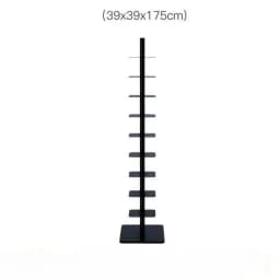 9- Layers Creative Bookcases Iron Rotating Invisible Spiral Bookshelf Living Room Display Shelf Household Corner Room Furniture