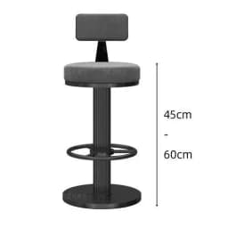Style Nordic Metal Bar Stool Modern Telescopic High Quality Round Party Chairs White Luxury Soft Taburetes De Bar Furniture