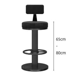 Style Nordic Metal Bar Stool Modern Telescopic High Quality Round Party Chairs White Luxury Soft Taburetes De Bar Furniture