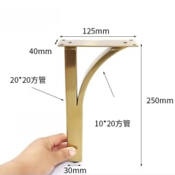 4Pcs 20/25/30cm Metal Furniture Legs Bathroom Cabinet TV Cabinet Cupboard Sofa Leg Support Feet Furniture DIY Replacement Feet