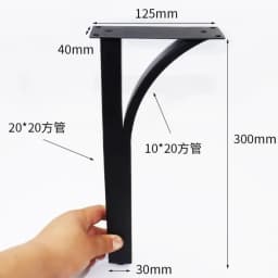 4Pcs 20/25/30cm Metal Furniture Legs Bathroom Cabinet TV Cabinet Cupboard Sofa Leg Support Feet Furniture DIY Replacement Feet