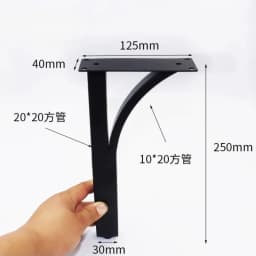 4Pcs 20/25/30cm Metal Furniture Legs Bathroom Cabinet TV Cabinet Cupboard Sofa Leg Support Feet Furniture DIY Replacement Feet