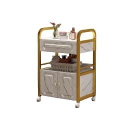 Luxury Salon Trolley Professional Barber Chariot Spa Equipment Chairs Organizers Tool Cart Mueble Con Ruedas Salon Furniture