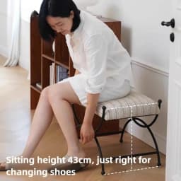Modern Stools Entrance Hall Creative Ottomans Bedroom Dressing Table Simple 1-person Stool Nordic Home Decoration Furniture