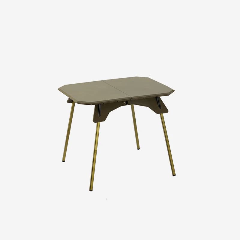 Ultralight Dual Purpose Table Outdoor Camping Portable Table Folding ABS Desktop and Aluminum Stand