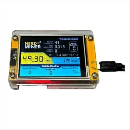 Perfect- New Nerdminer V3 2.8-Inch BTC Solo Lottery Nerd Miner Crypto Solo Mining Machine