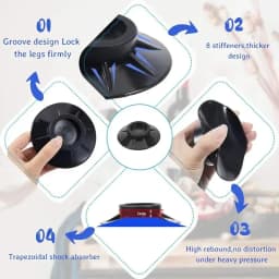4PCS Anti Vibration Feet Pads Rubber Legs Slipstop Silent Skid Raiser Mat For Washing Machine Support Dampers Stand Non-Slip Pad