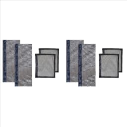 ABWP-8PCS Length N Lock Hair Stretcher, Curling Ring, Curling Net Stretcher Mesh Wrap To Prevent Shrinkage (7In+13In)