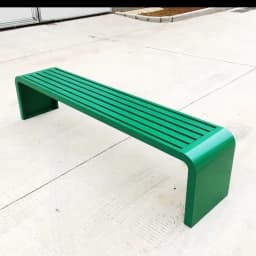 Outdoor Bench Bench Waterproof and Rust-proof Outdoor Courtyard Leisure Strip Row Chair Shopping Mall Garden Square Rest