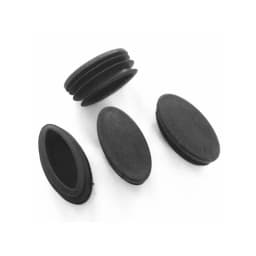 20pcs Chair Leg Cap Oval Shape Feet Protectors Parquet Pads Furniture Table Cover Sock Hole Plug Dust Cover Leveling Feet System