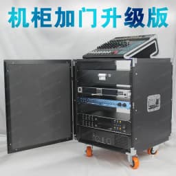 8U/12U/16U amplifier cabinet, home KTV audio equipment cabinet, simple chassis, mixer rack, aviation case