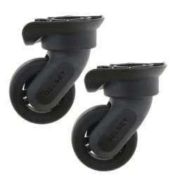 1 Pair Luggage Wheels Replacement Universal Trolley Fixed Casters - Flexible and High Quality ( A84 )