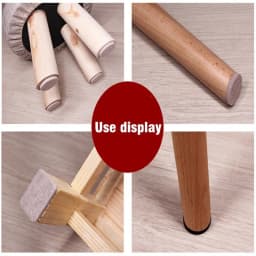 18-160pcs 5mm Thicker Self Adhesive Chair Table Legs Felt Pads Floor Surface Anti Skid Scratch Protector Mute Non-slip Feet Mat