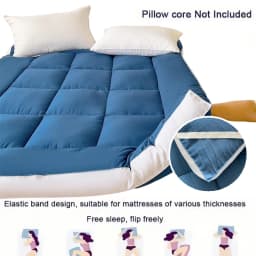 1PC Foldable Soft Warm Bed Mattress,Suitable for Floor Mattress Tatami,Roll-Up Mattress/Bedding/Essential Furniture,Holiday Gift