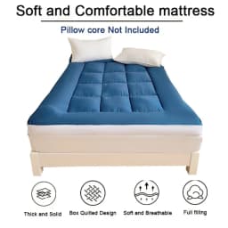 1PC Foldable Soft Warm Bed Mattress,Suitable for Floor Mattress Tatami,Roll-Up Mattress/Bedding/Essential Furniture,Holiday Gift
