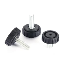10 Pcs M6 M8 Screw on Furniture Glide Leveling Foot Adjustable Diameter Home Table Desk Glide Leg Leveler Leveling Foot Adjuster