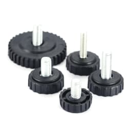 10 Pcs M6 M8 Screw on Furniture Glide Leveling Foot Adjustable Diameter Home Table Desk Glide Leg Leveler Leveling Foot Adjuster