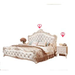 Large Girls Bedrooms Double Bed Board Box Young
Luxury Household Double Bed Storage Modern Camas De Dormitorio Furniture Home
