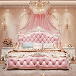 Large Girls Bedrooms Double Bed Board Box Young
Luxury Household Double Bed Storage Modern Camas De Dormitorio Furniture Home