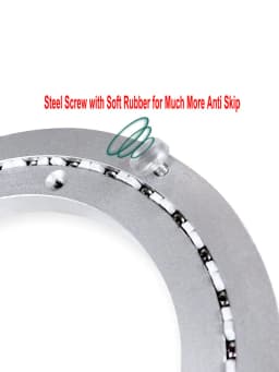 HQ Heavy Duty Mute Aluminum Lazy Susan Turntable Ring Rotating Round Bearing Swivel Plate