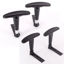 Office Chair Armrest Footrest Adjustable Computer Office Swivel Lifting Chair Armrest Footrest Set Lifting Rotation Armrests