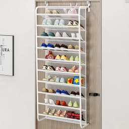 Household dustproof storage shoe cabinet simple wall mounted energy-saving shoe rack behind dormitory door multi-layer assembled