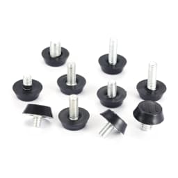 10 Pcs/lot Furniture Table Chair Sofa Cabinet Adjustable Levelling Leg Feet Glide Slide Leveler Base Screw-in M6 M8 Bolt on Pad