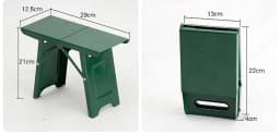 Folding Portable Outdoor Household Metal Small Stool Children Train Adult Fishing Simple and Foldable Beach Accessories 낚시의자