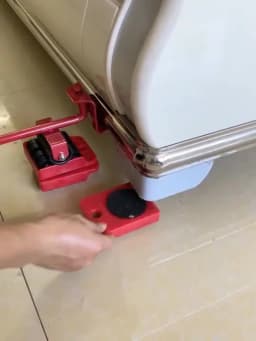 2/4/5pcs Heavy Duty Furniture Lifter Furniture Moving Transport Roller Set Heavy Duty Lifter Transport Tool Mover Roller Wheel