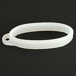 40mm Silicone Ring Lanyard Band With Hole For Box Mechanical Rod Accessories Rope Hanging Loop Keychain Rubber Decoration