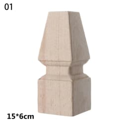 High Quality European Style Accessories Vintage Wood Carved Furniture Foot Legs Home Decor Cabinet Seat Feets