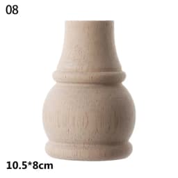 High Quality European Style Accessories Vintage Wood Carved Furniture Foot Legs Home Decor Cabinet Seat Feets