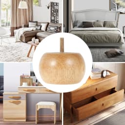 4pcs Wooden Solid Furniture Feet Replacement Sofa Legs Universal for Furniture Couch Chair Furniture Leg Set Accessories