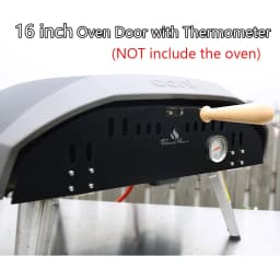 16/12 inch Pizza Oven Door Stainless Steel Pizza Oven Door Perfectly Sized for 16/12 inch