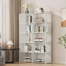 Multi-layer Storage Rack Dustproof Wardrobe Storage Cabinet Multifunctional with Curtains Portable Clothes Organizer Cabinet