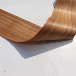 Natural Teak Wood Veneer Furniture Decoration Wooden Door Veneer 14x250cm T0.2mm