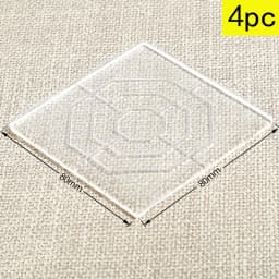 Anti Slip 4Pc Transparent Silicone Furniture Foot Mat Table Sofa Foot PU Adhesive Patch Anti-collision Bed Leg Mute Non-slip Mat