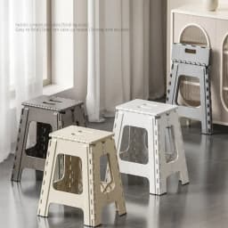 Plastic Folding Stool Portable Thickened Heavy Duty for Adults Bathroom Shower Stool Small Seat Home Office Chair Furniture