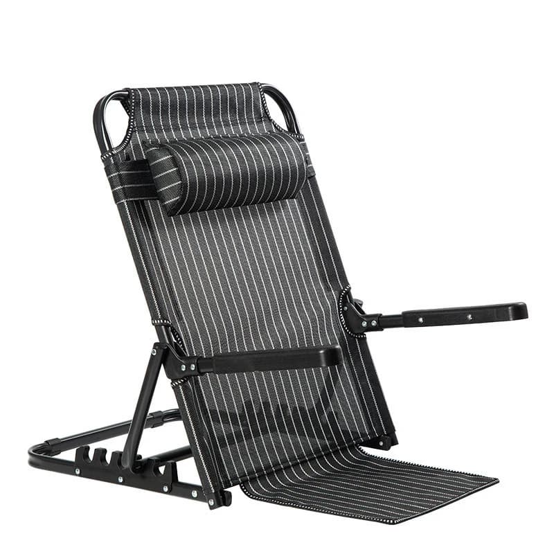 Multifunctional Lifting Bed Backrest Folding for Adult Adjustable Angle Back Rest Steel Large 6/7 Gears