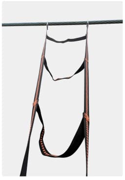 Camping tree tent hammock special soft ladder escape training ladder rescue rope