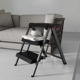 Thickened Two-step Straight Ladder Household Folding Ladder Stool Outdoor Car Washing Ladder Indoor Kitchen A-frame