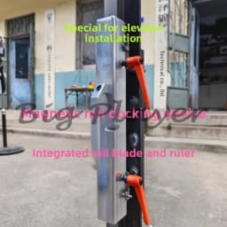 Magnetic Suction Elevator Guide Rail Docking Device Connection Artifact, Tooling Knife Edge Ruler Special for Elevator