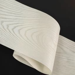 Natural White Ash Wood Veneer Landscape Grain for Cabinet Door Upgrade Wall Cladding Furniture Decor Panel L:2.5Meterx150x0.3mm