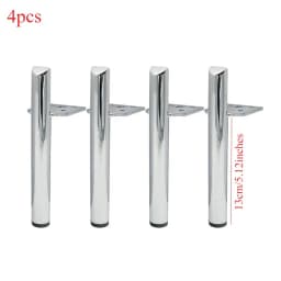 4pcs Light Luxury Metal Thickened Bathroom Cabinet TV Cabinet Table Edge Support Legs Sofa Feet Hardware Feet Tea Table Feet