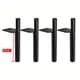 4pcs Light Luxury Metal Thickened Bathroom Cabinet TV Cabinet Table Edge Support Legs Sofa Feet Hardware Feet Tea Table Feet