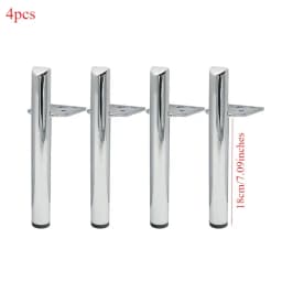4pcs Light Luxury Metal Thickened Bathroom Cabinet TV Cabinet Table Edge Support Legs Sofa Feet Hardware Feet Tea Table Feet