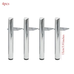 4pcs Light Luxury Metal Thickened Bathroom Cabinet TV Cabinet Table Edge Support Legs Sofa Feet Hardware Feet Tea Table Feet