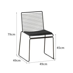 Nordic Style Home Dining Chair Retro Designer Accent Living Room Minimalist Seat Outdoor Balcony Leisure Ins-Style Furniture