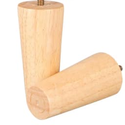 4Pcs Solid Wood Furniture Legs Height 10/12/15CM Straight Sturdy Tapered Sofa Bed Cabinet Table Chair Replacement Furniture Legs
