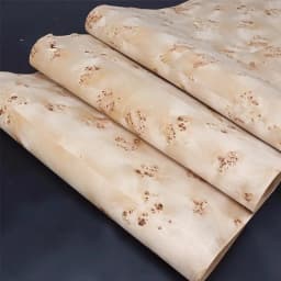 Natural Poplar Tree Bark Speaker Decoration Furniture Handmade Veneer Car interior veneer 58x250cm T0.25mm